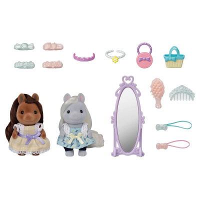 Игровой набор Sylvanian Families Пони модницы Epoch 5650 01